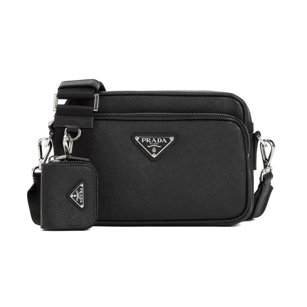 Prada Saffiano Leather Shoulder Bag Men