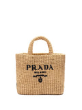 Prada Women Small Crochet Tote Bag