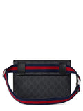 Gucci Men Pouch Gg Black Small Size