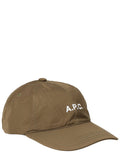 A.P.C. Men Baseball Cap With Logo