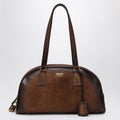 Prada Medium Cacao Prada Bowling Bag Women