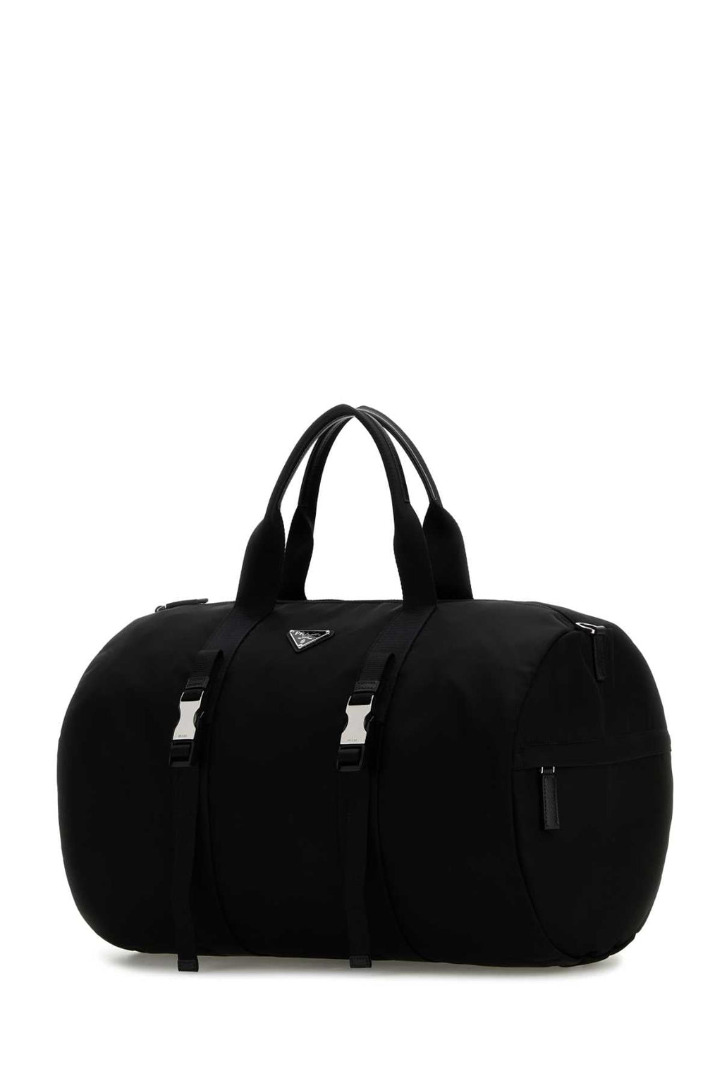 Prada Men Black Nylon Travel Bag