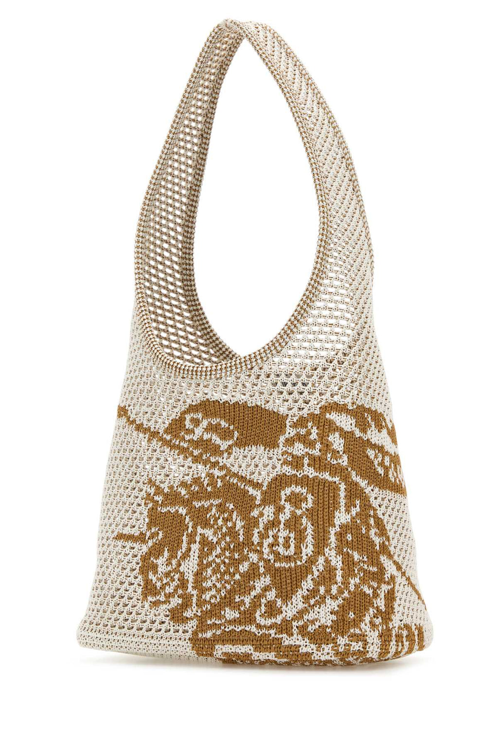 Burberry Women White Crochet Shoulder Bag