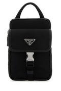 Prada Men Black Re-Nylon Phone Case