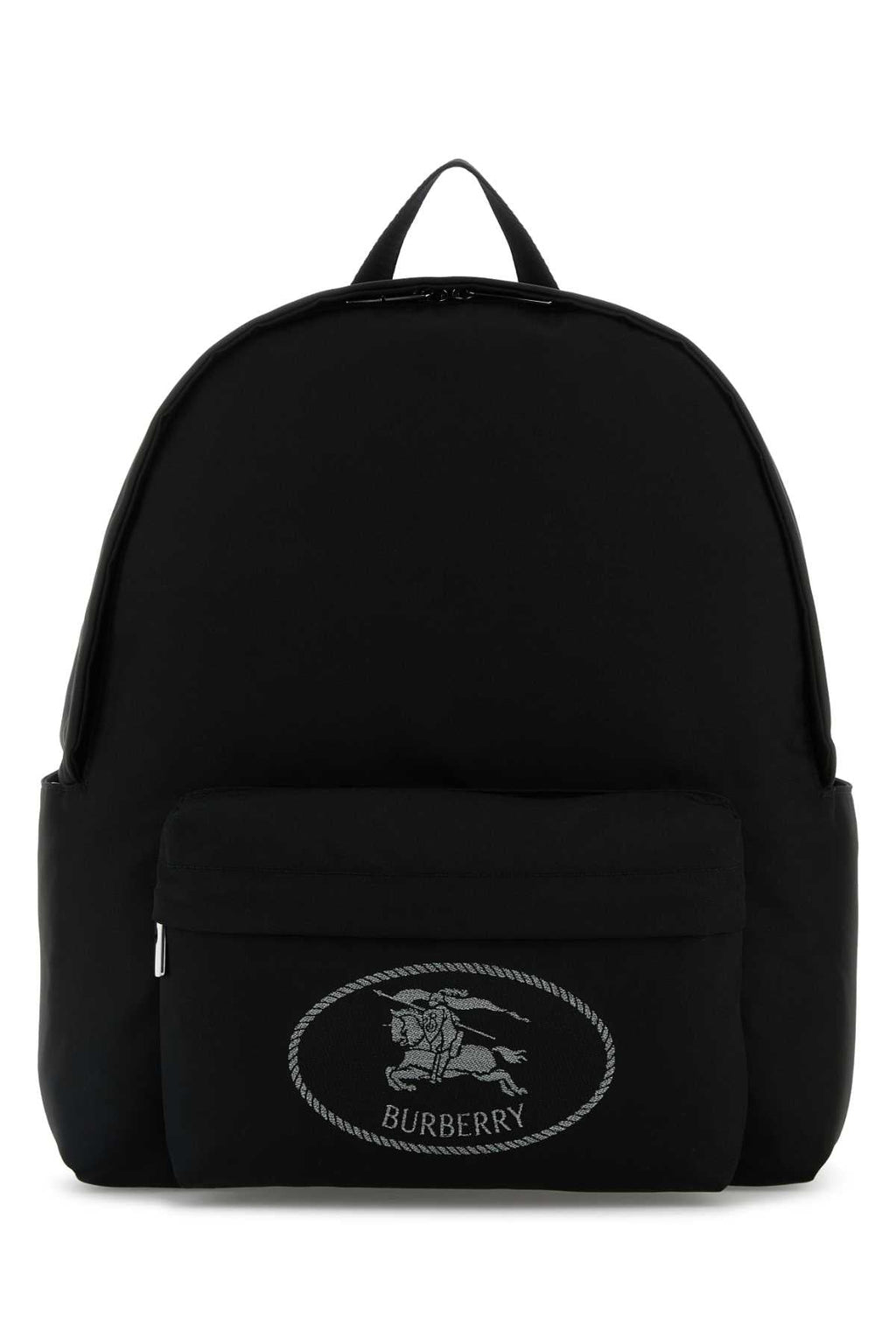 Burberry Men Black Canvas Backpack