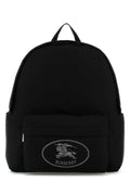 Burberry Men Black Canvas Backpack