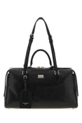 Dolce & Gabbana Women Black Leather Vittoria Handbag