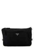 Prada Men Black Re-Nylon Large Crossbody Bag
