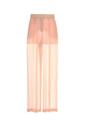 Alberta Ferretti Women Pink Silk Wide-Leg Pant