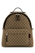 Gucci Men Gg Fabric Backpack