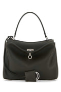 Balenciaga Women Dark Green Leather Mini Rodeo Handbag