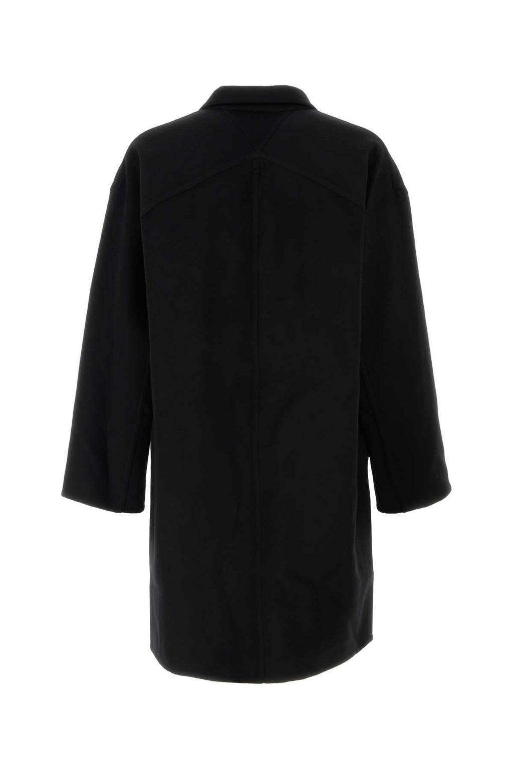 Bottega Veneta Men Black Wool Coat