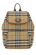Burberry Women Embroidered Canvas Backpack