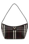 Burberry Women Printed Canvas Mini Highlands Shoulder Bag