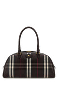 Burberry Women Printed Canvas Medium Highlands Handbag
