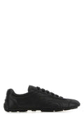 Prada Women Black Nappa Leather Montecarlo Re-Edition 2005 Sneakers