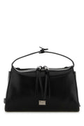 Dolce & Gabbana Men Black Leather Vittoria Handbag
