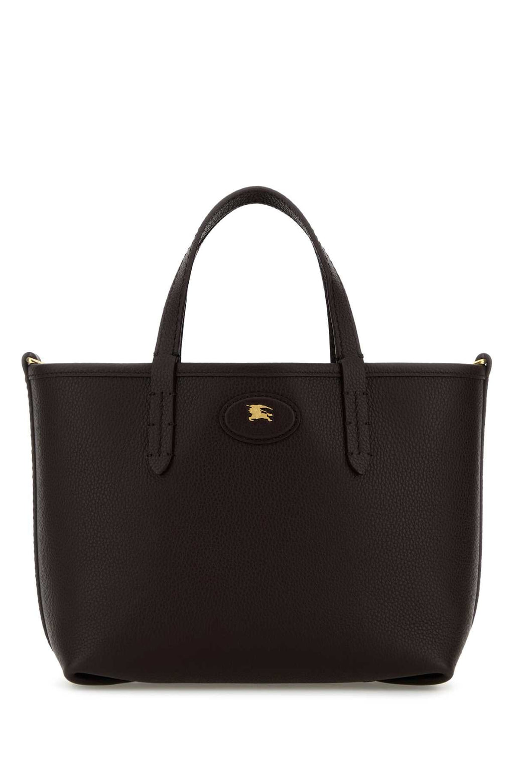 Burberry Women Dark Brown Mini Bloomsbury Reversible Handbag