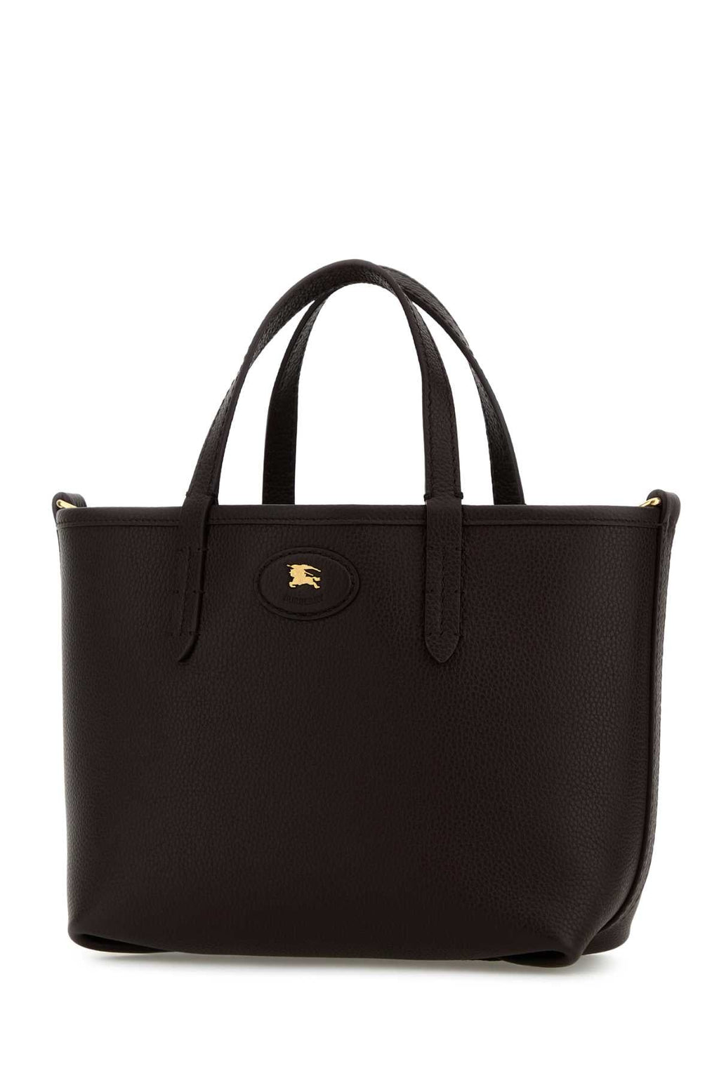 Burberry Women Dark Brown Mini Bloomsbury Reversible Handbag