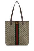 Gucci Men Printed Canvas Medium Ophidia Shopping Bag