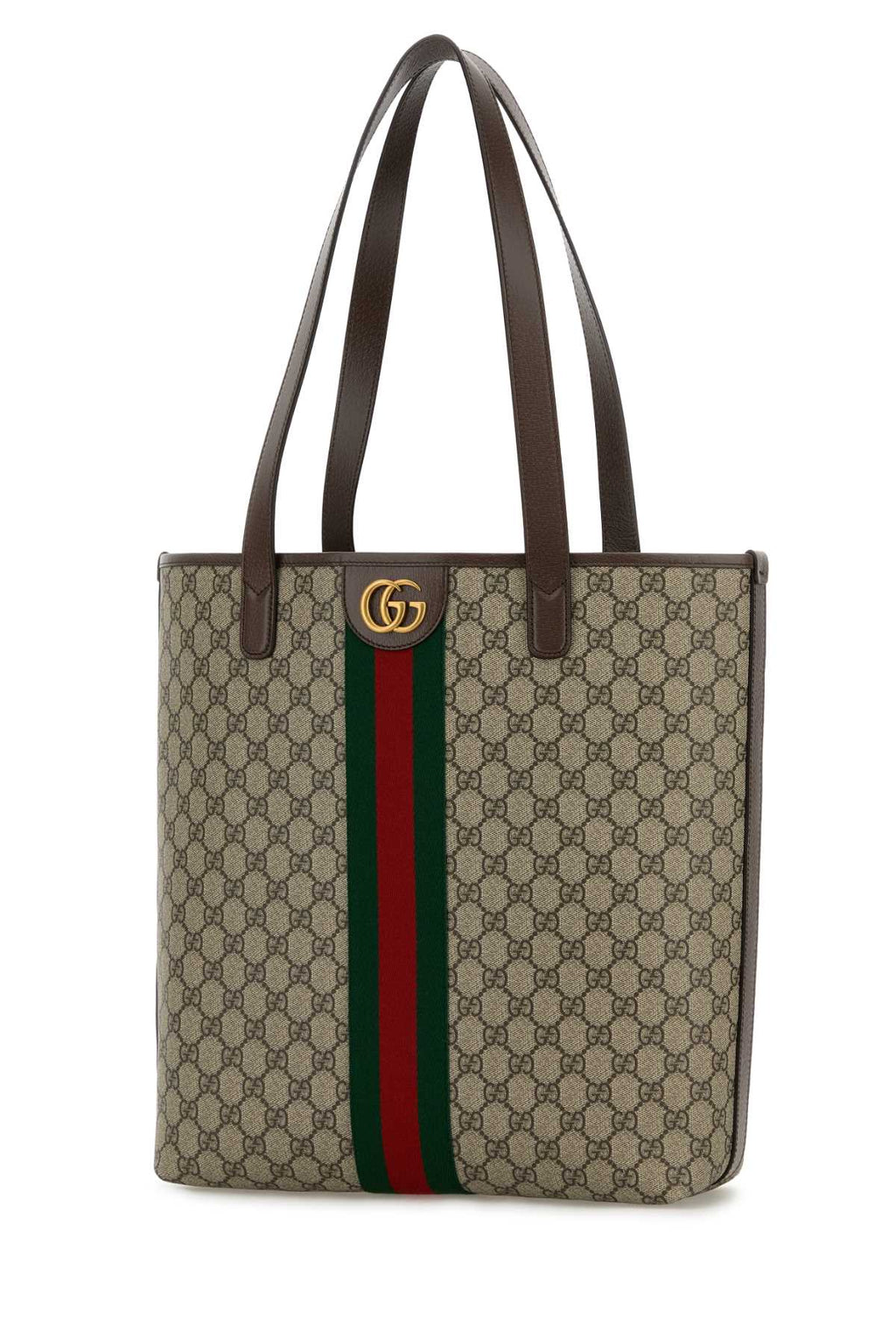 Gucci Men Printed Canvas Medium Ophidia Shopping Bag
