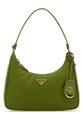Prada Women Pistachio Green Re-Nylon Prada Re-Edition 2005 Shoulder Bag