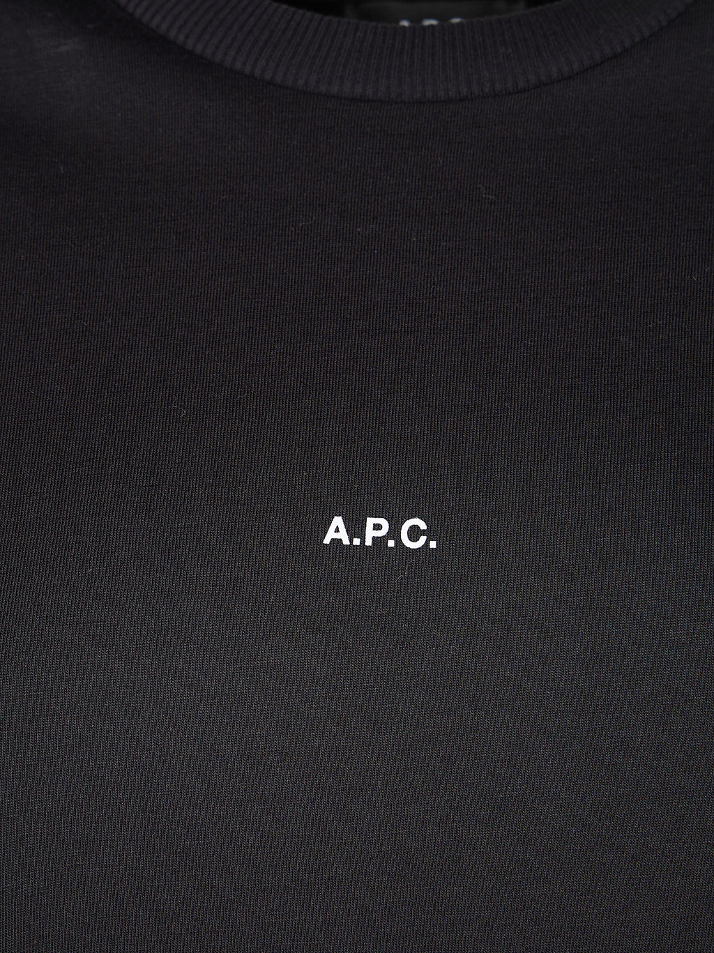 A.P.C. Women "Boxy Micro Logo Gots" T-Shirt