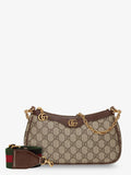 Gucci Women Gg Fabric Ophidia Crossbody Bag