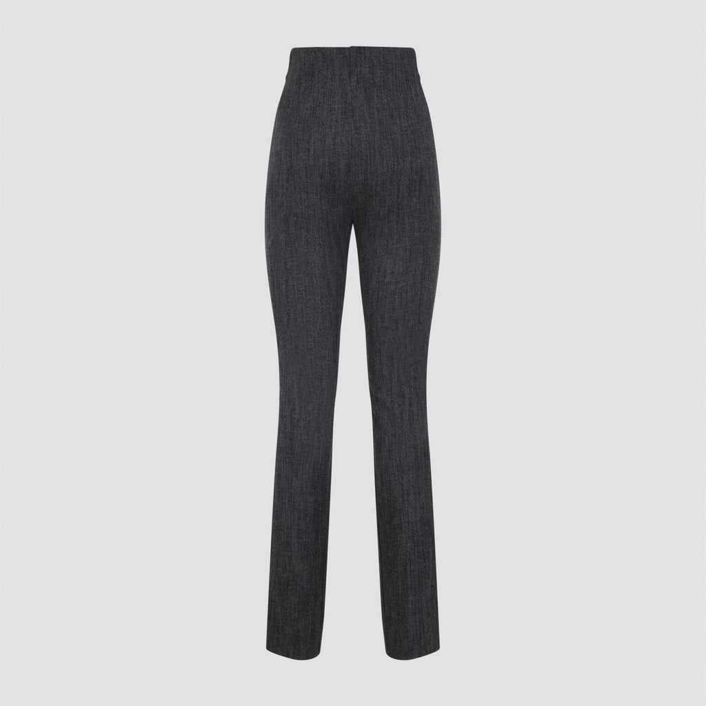 Alberta Ferretti Wool Skinny Pants Women