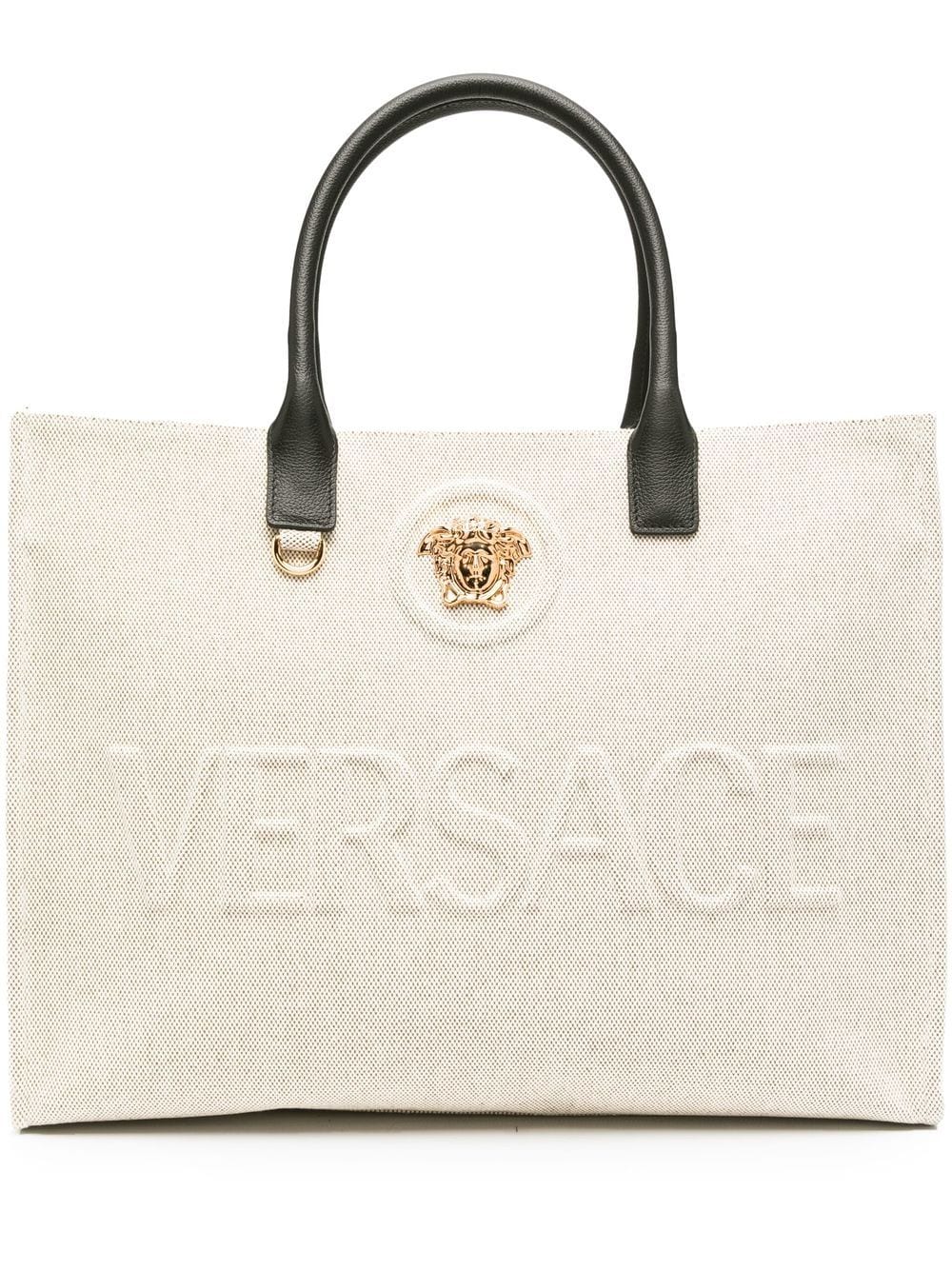 Versace Women La Medusa Large Tote Bag