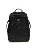 Prada Men Re-Nylon And Leather Speedrock Backpack