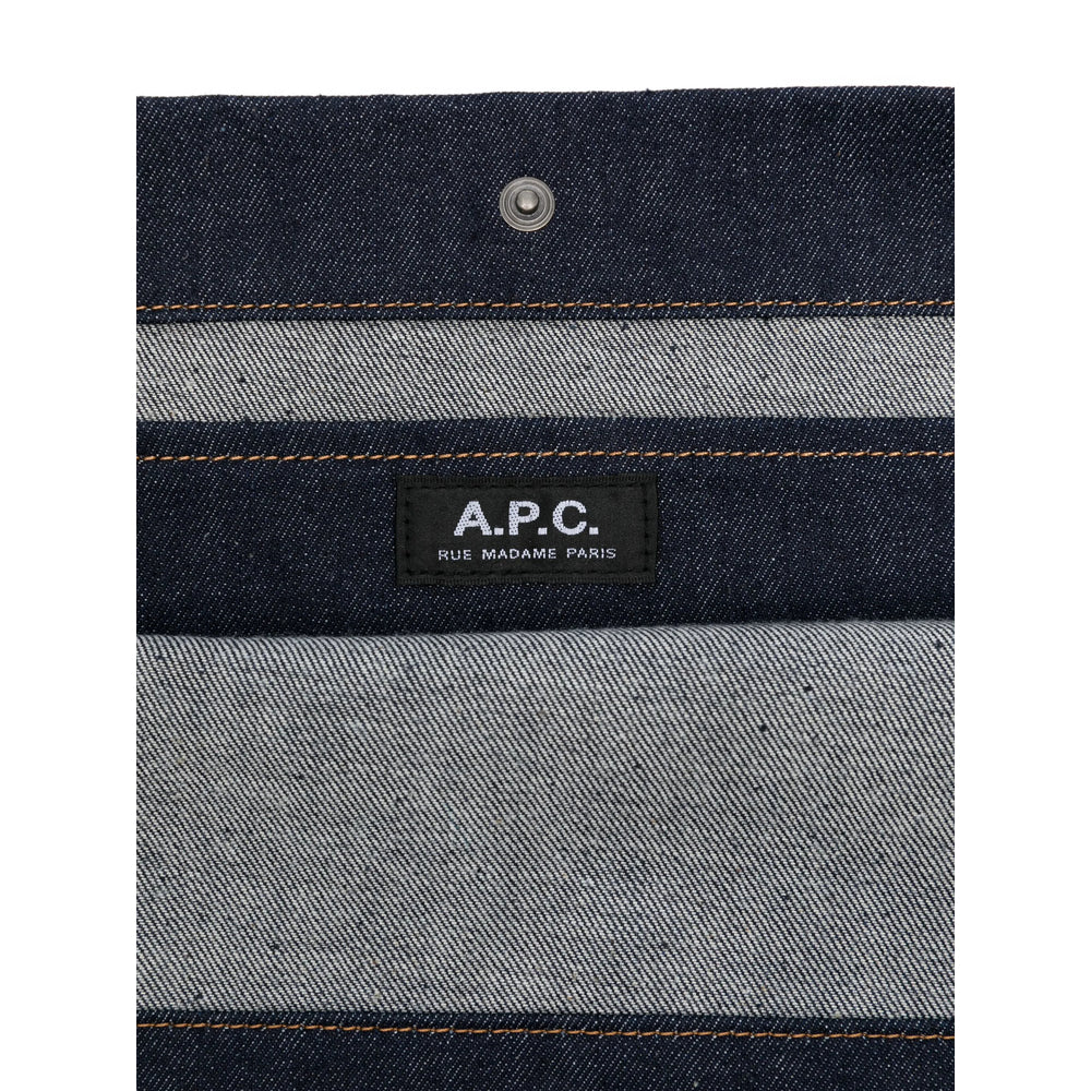 A.P.C. Blue Satchels & Cross Body Bags Women