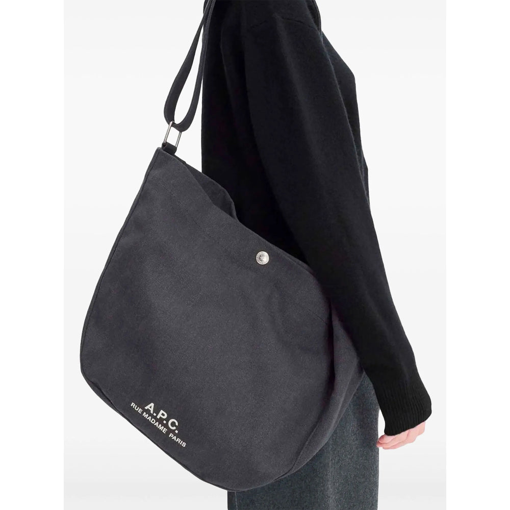 A.P.C. Black Messenger Bags Men