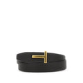Tom Ford Black Belt Bags Men