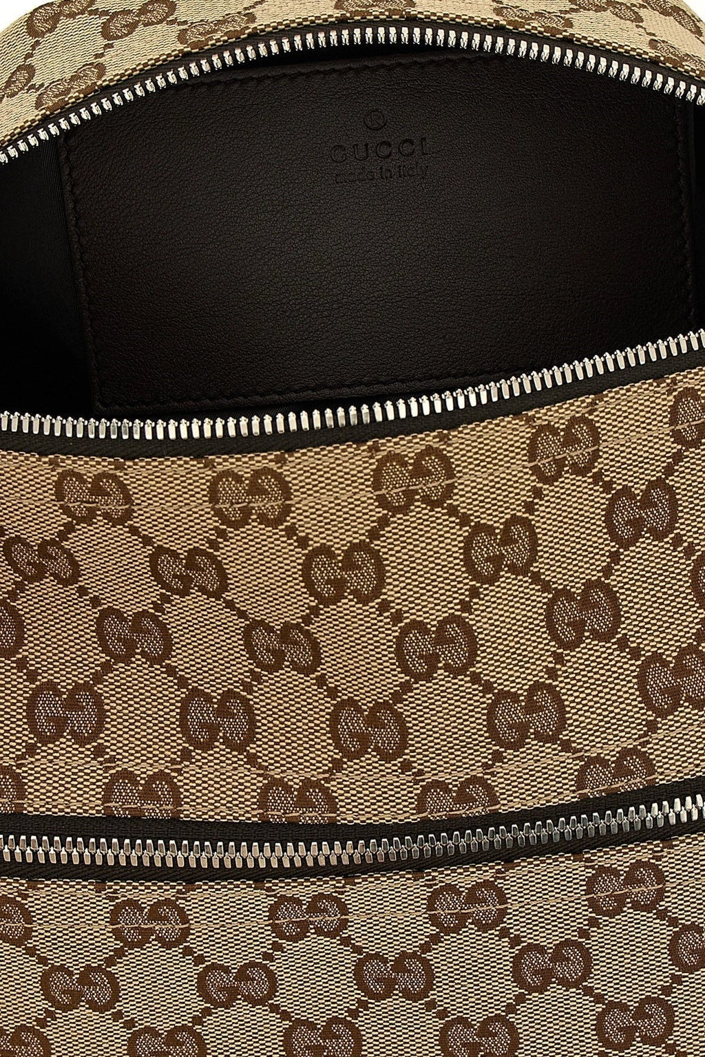 Gucci Men Small Gg Cylindrical Shoulder Strap