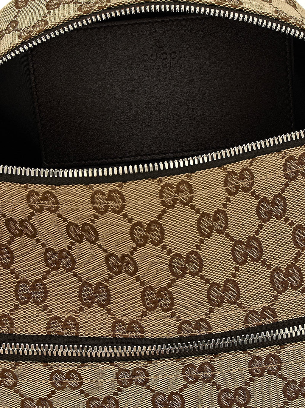 Gucci Men Small Gg Cylindrical Shoulder Strap