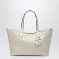 Gucci Gg Marmont Medium Shopping Bag Ivory Women