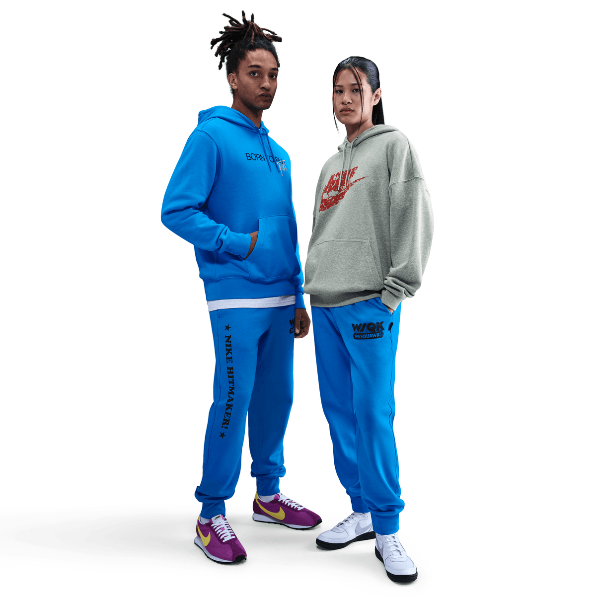 '+ Stranger Things Fleece Pants 'Light Photo Blue'
