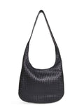 Bottega Veneta Men Black Veneto Large Crossbody Bag