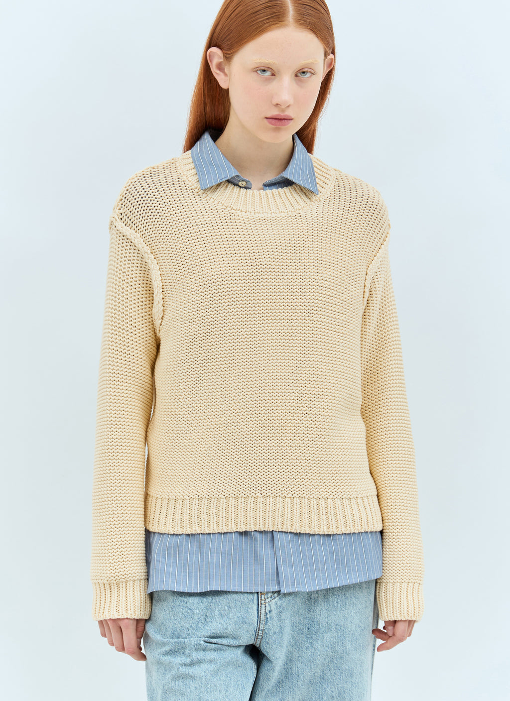 A.P.C. Women Cotton-Blend Sweater