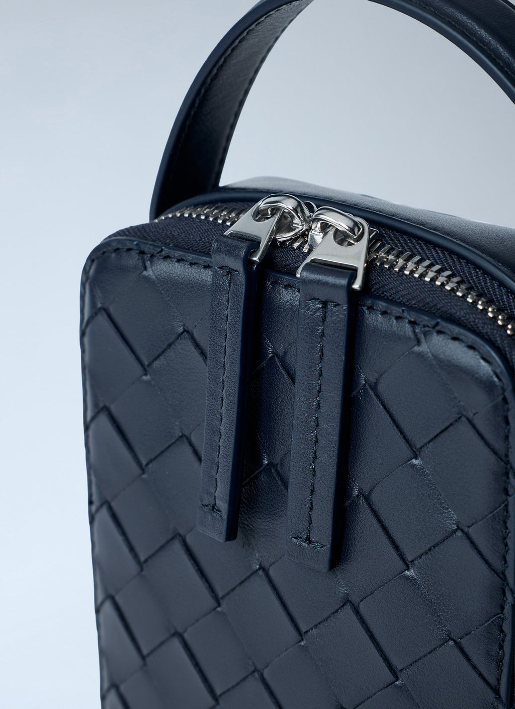Bottega Veneta Men Getaway Phone Crossbody Bag