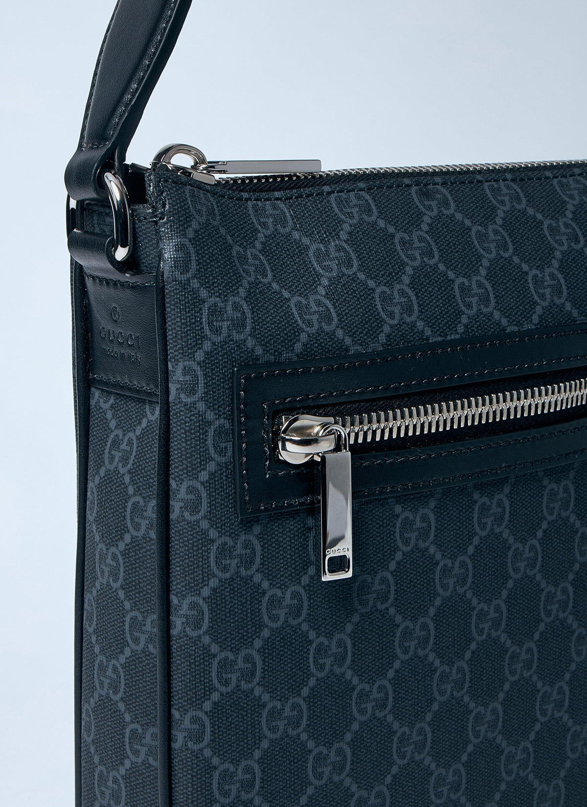 Gucci Men Gg Crossbody Bag