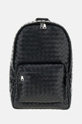 Bottega Veneta Men Leather Messenger Backpack
