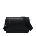 Gucci Men Medium Gg Emblem Crossbody Bag