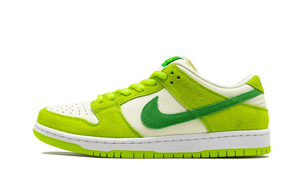 Nike SB Dunk Low White Green Apple
