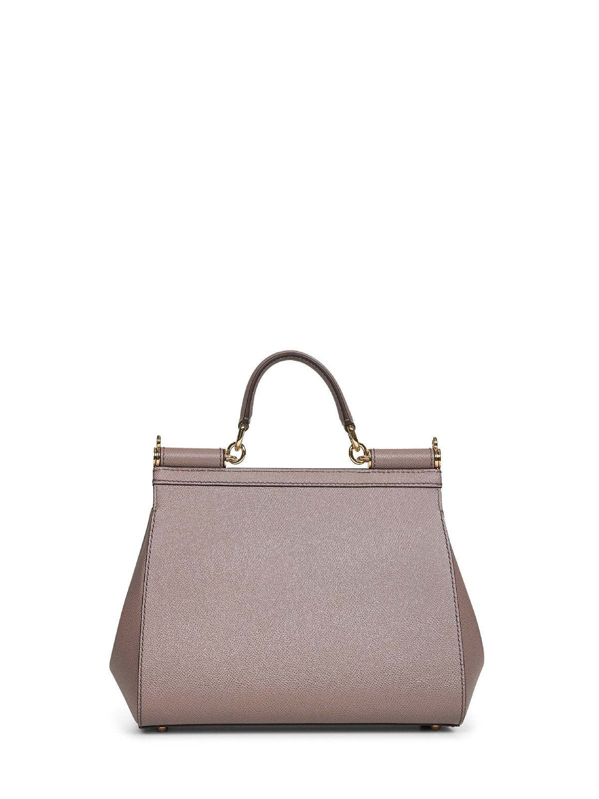 Dolce & Gabbana Women Taupe Large Sicily Handbag