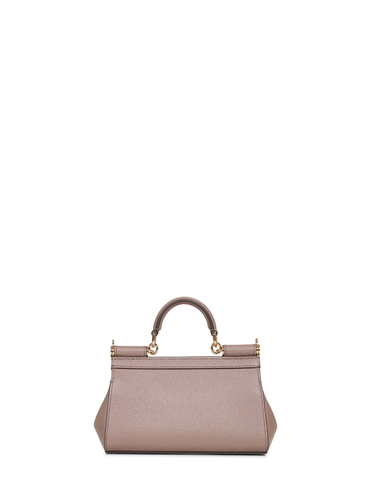 Dolce & Gabbana Women Taupe Small Sicily Handbag