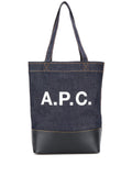 A.P.C. Men Axel Denim Tote Bag