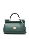 Dolce & Gabbana Women Sicily Small Leather Handbag