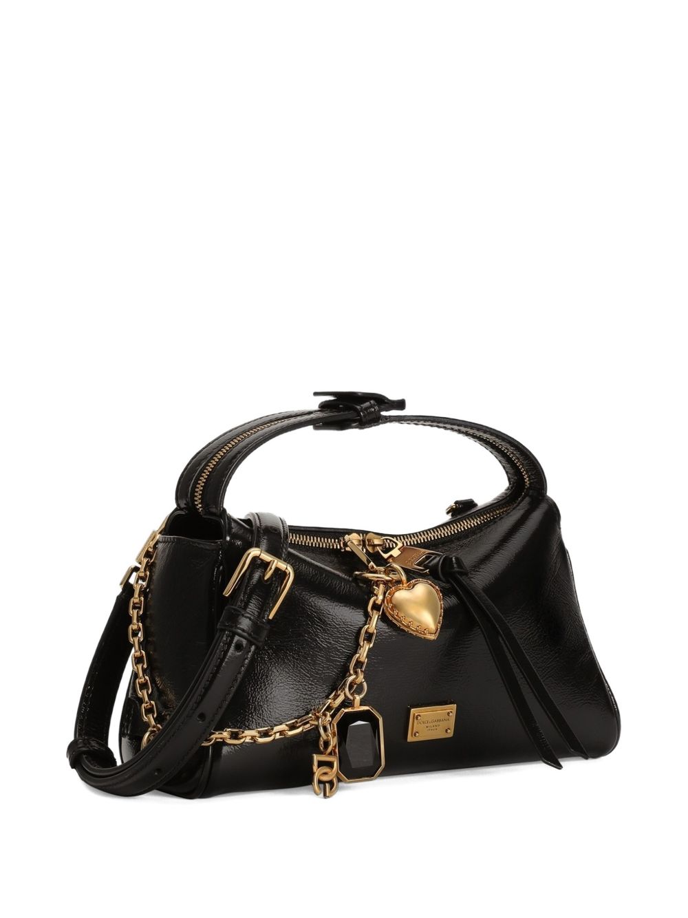 Dolce & Gabbana Women Vittoria Leather Handbag